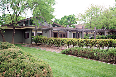 Senior Community Center with picnic area and patio